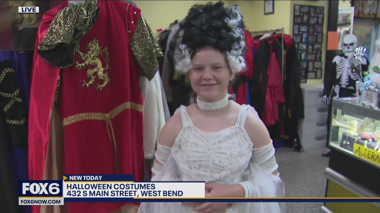 Checking in at Lori's Costumes