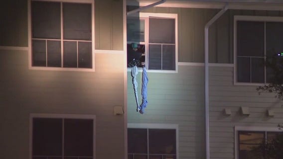 Suspect in SWAT call tries to escape through window