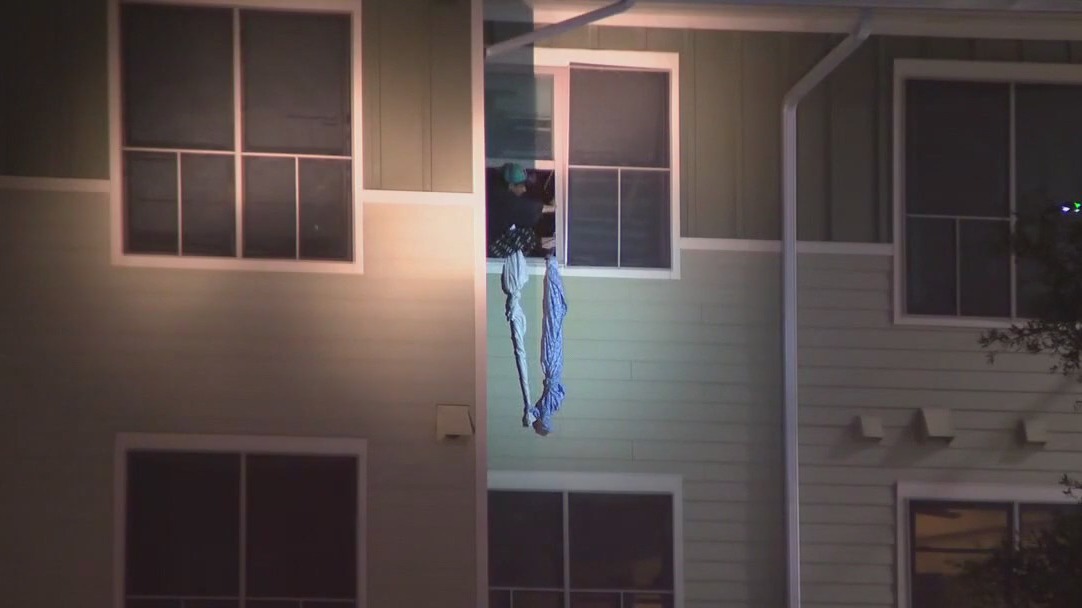 Suspect in SWAT call tries to escape through window