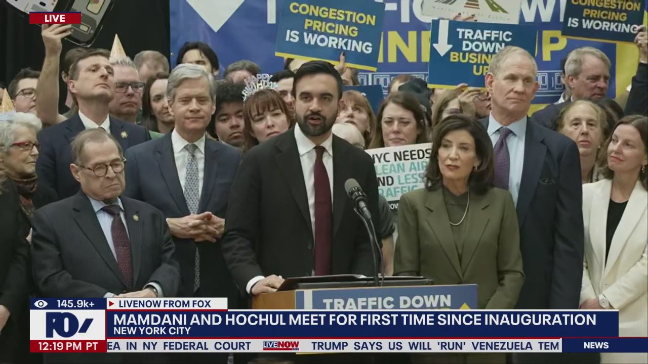 Mamdani, Hochul meet for first time since inauguration
