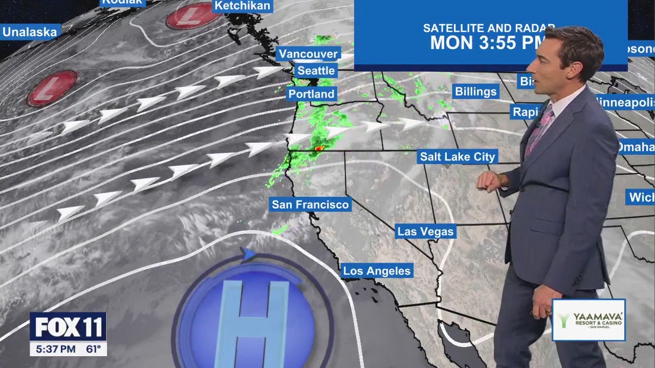 Weather Forecast for Monday, Dec. 15