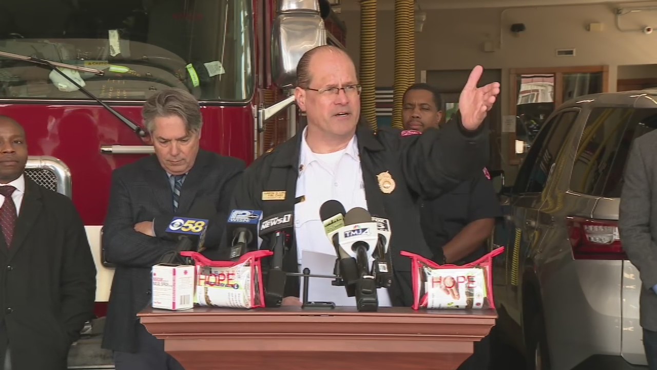 Milwaukee Fire Department HOPE kits: Combating overdoses in city