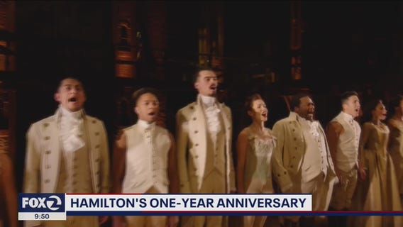 Hamilton's one-year anniversary