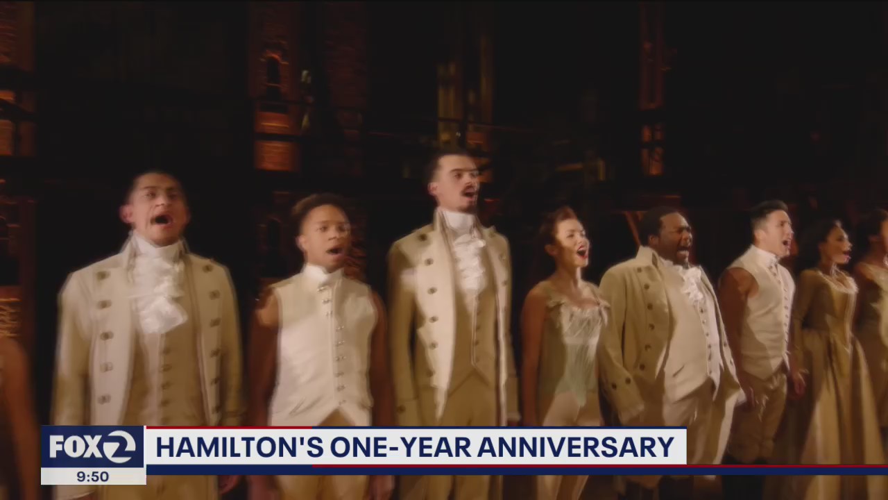 Hamilton's one-year anniversary
