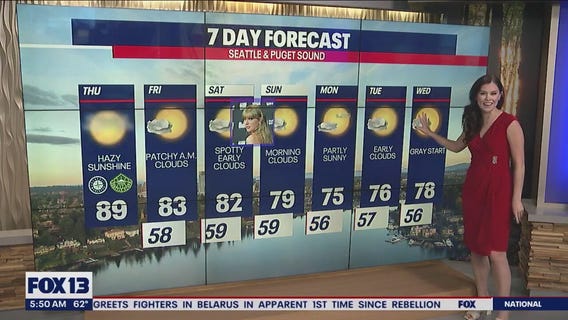 Clouds to clear up, afternoon sunshine