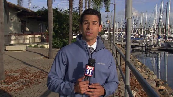 Man dies after being rescued from burning yacht in San Pedro