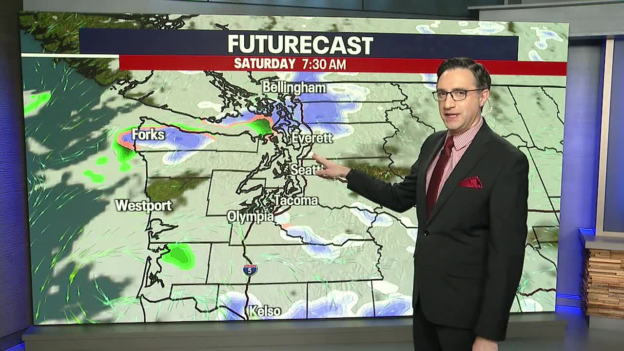 Seattle weather: Dry, sunny and partly cloudy for Friday