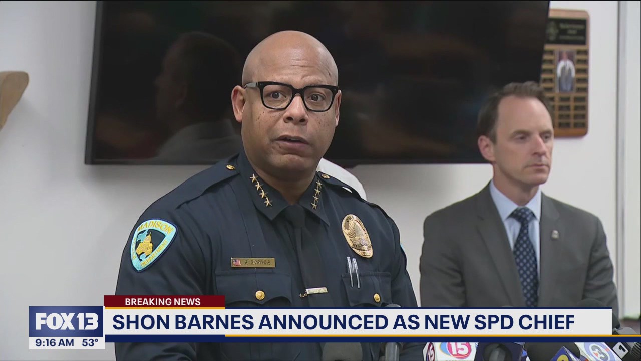 Shon Barnes named new Seattle police chief