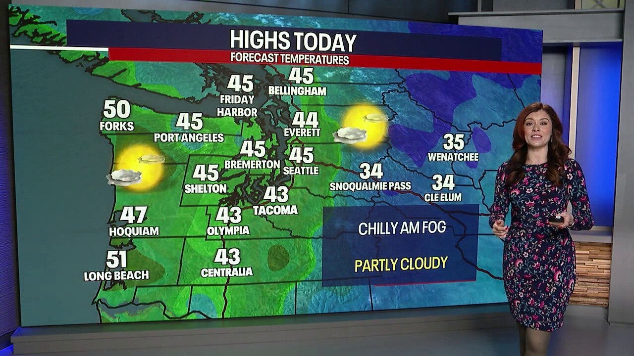 Seattle weather: Dry stretch continues Tuesday