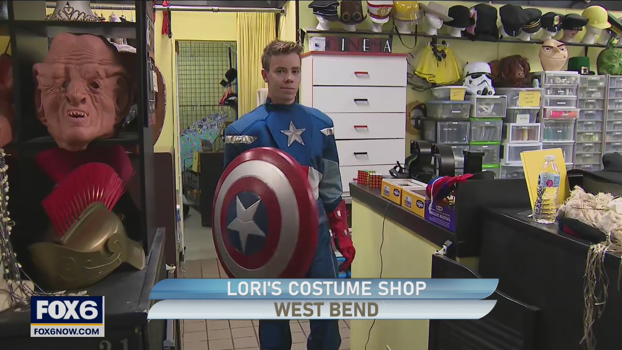 Checking in one last time at Lori's Costume Shop