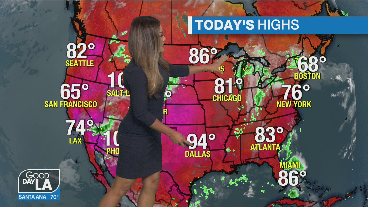 Weather Forecast for Tuesday, July 13