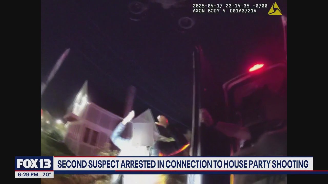 Second suspect arrested in Spanaway house party shooting