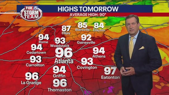 Wednesday evening forecast