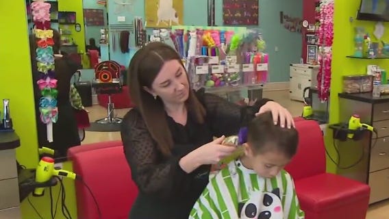 Phoenix area mom opens hair salon for kids