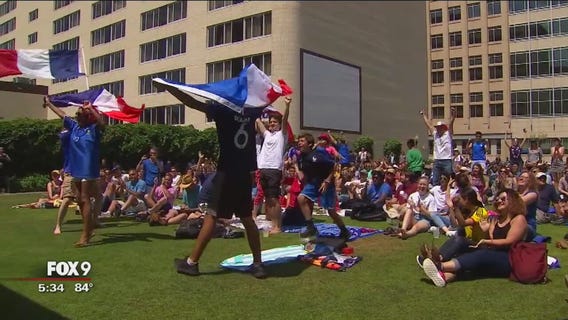 World Cup games draw large viewing parties