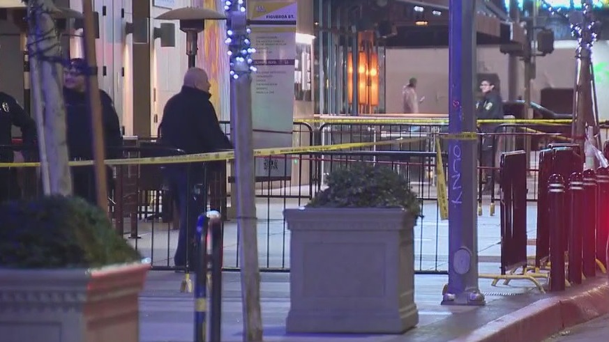 LA Live shooting suspect on the run