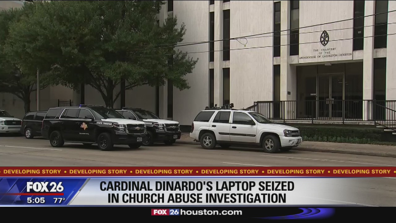 Daniel Cardinal DiNardo's�laptop seized