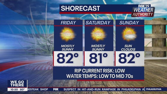 Weather Authority:  Thursday 10 p.m. update