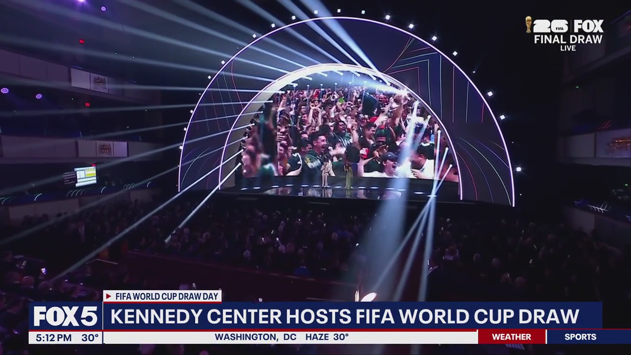 FIFA World Cup draw held at Kennedy Center