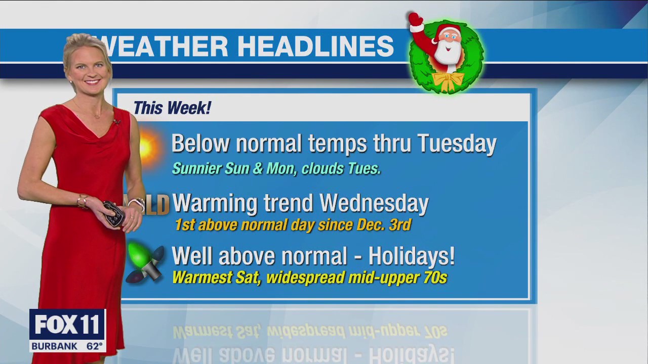 Weather Forecast for Saturday, Dec. 17