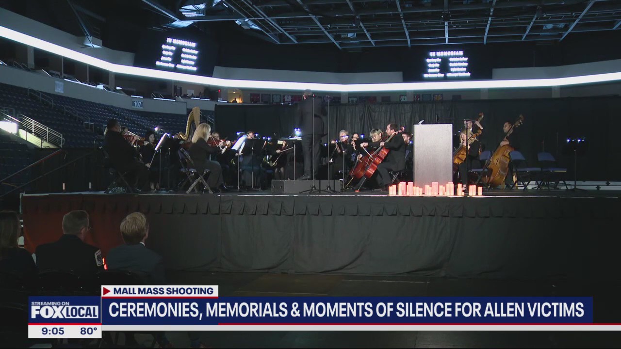 Allen mall shooting victims remembered