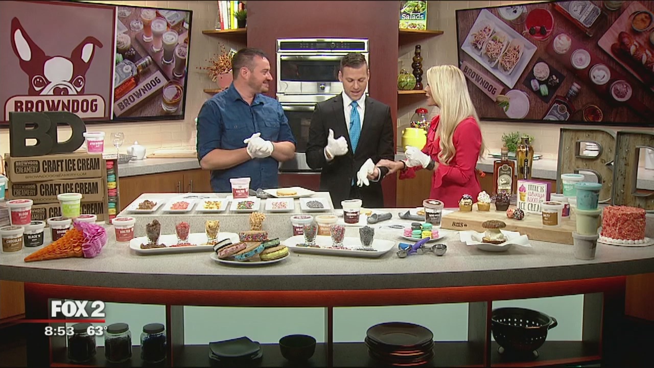 Gourmet Ice Cream with Browndog Barlor and Restaurant