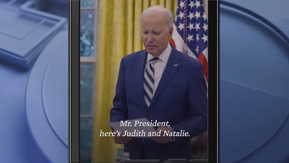 Biden releases video of phone call with Evanston hostages freed by Hamas