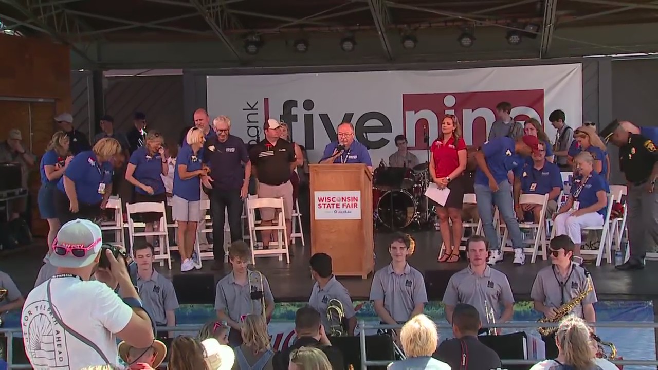 2022 Wisconsin State Fair opening ceremony