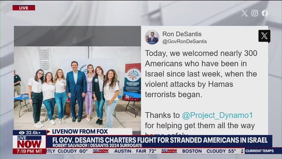 DeSantis welcomes Americans home from Israel