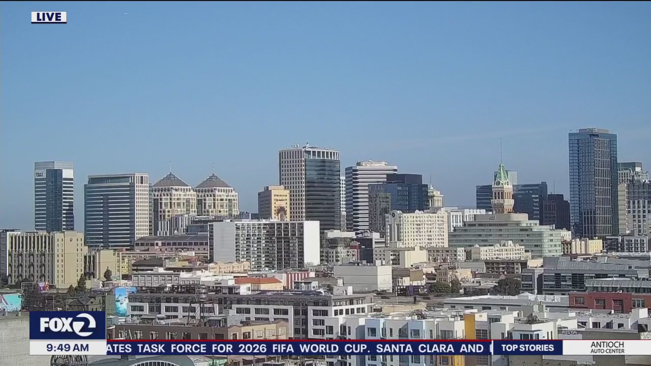 Mostly sunny and 60s for the afternoon