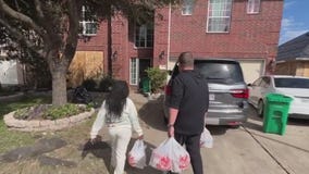 Man gives neighbors Thanksgiving surprise after Monday storms