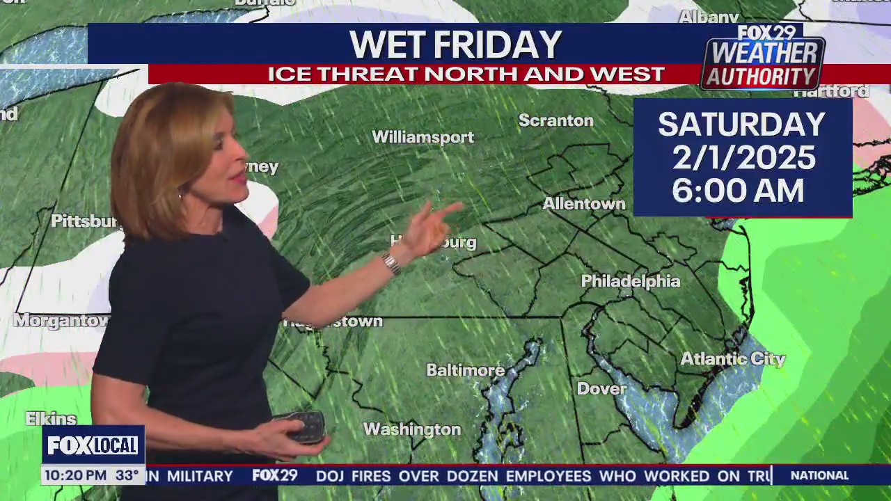 Weather Authority: Monday 10pm forecast