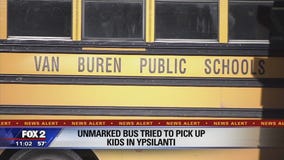 Driver in unmarked bus tried to pick up students in Ypsilanti Township, police say