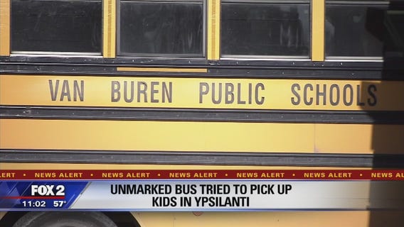 Driver in unmarked bus tried to pick up students in Ypsilanti Township, police say