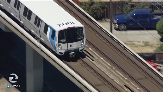 Reporters ride BART's Fleet of the Future for preview