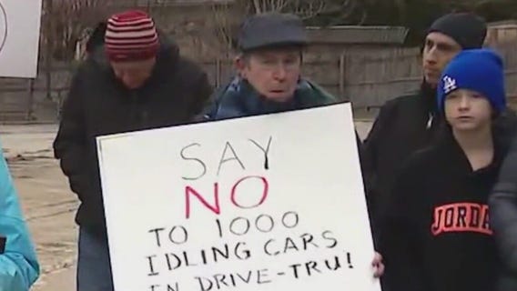 Chicago area residents protest proposed McDonald's