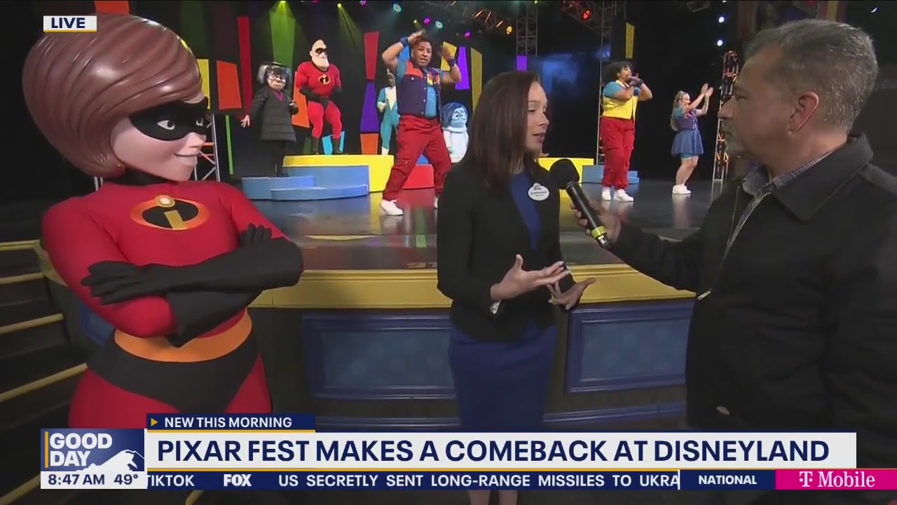 Pixar Fest makes comeback at Disneyland
