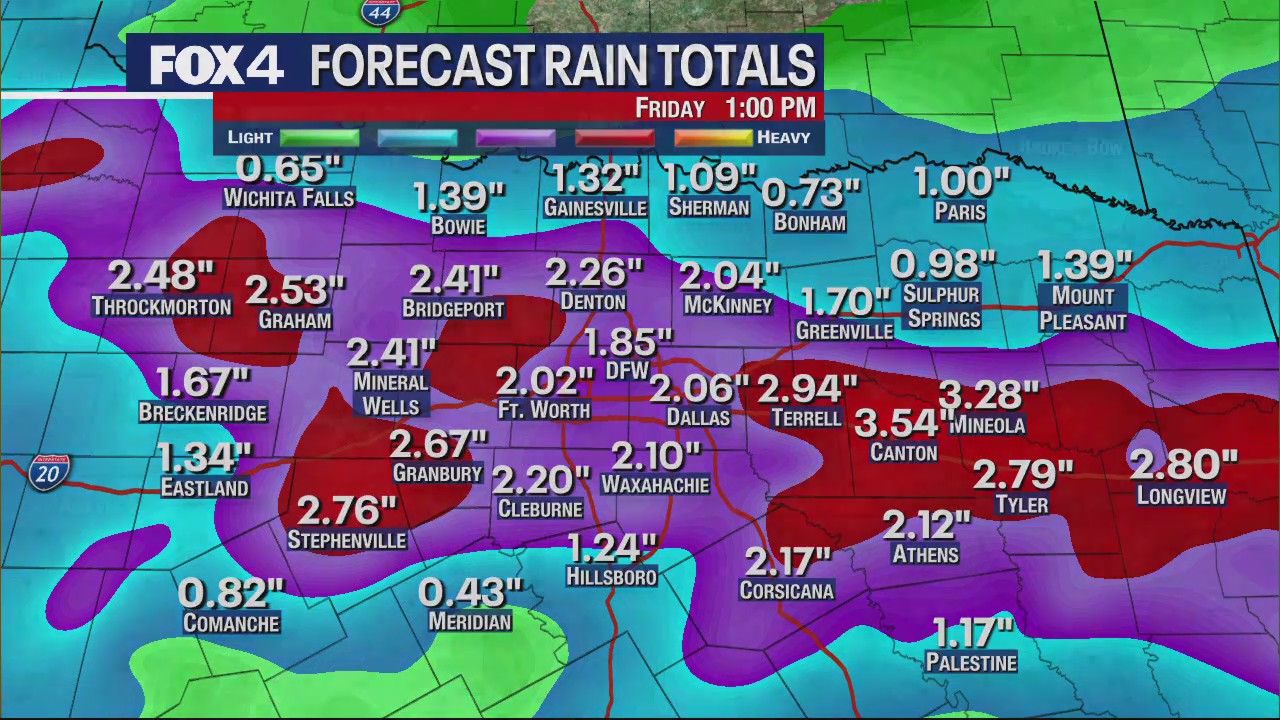Dallas Weather: May 16 morning forecast