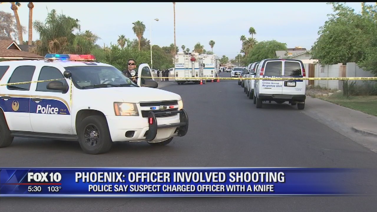 Suspect injured in west Phoenix officer-involved shooting | FOX 10 Phoenix