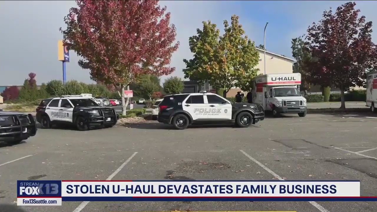 Stolen U-Haul devastates family business
