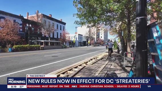 DC Streateries: New rules now in effect, vote expected Tuesday