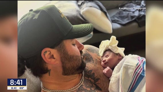 Koe Wetzel becomes a dad before Father's Day