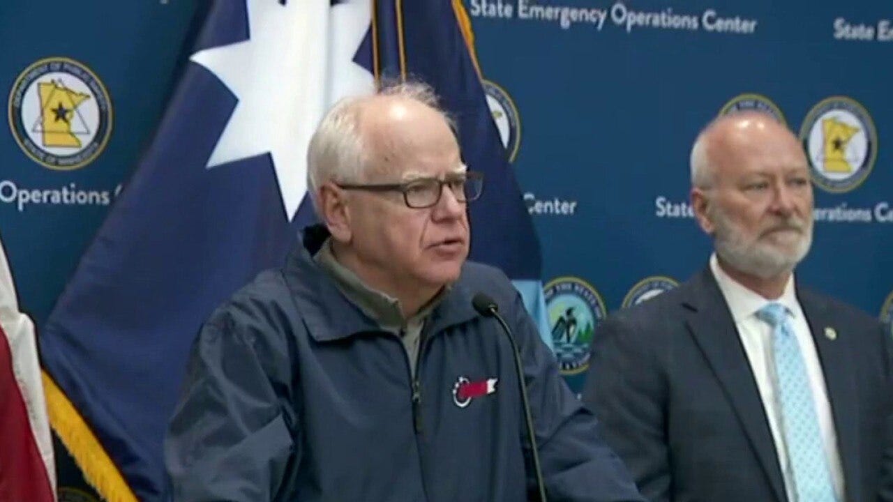 Minneapolis Gov. Tim Walz speaks after deadly ICE shooting