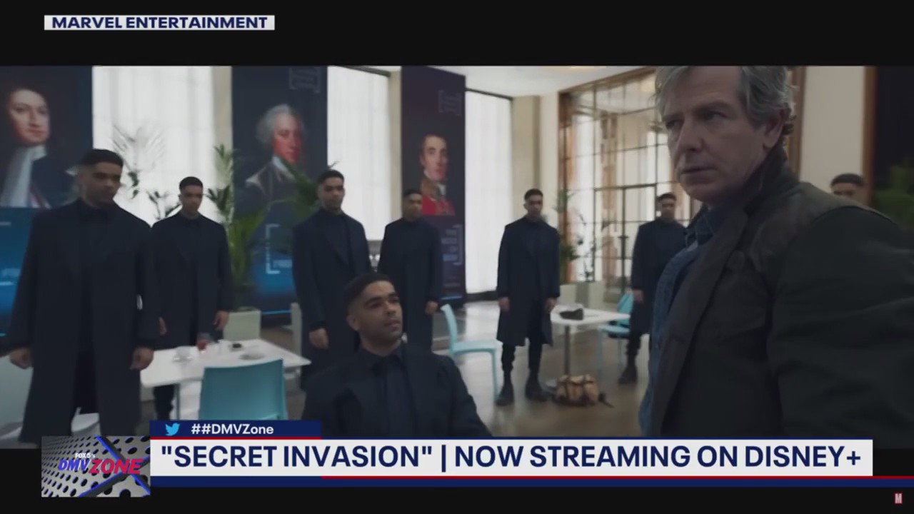 "Secret Invasion" now streaming on Disney+