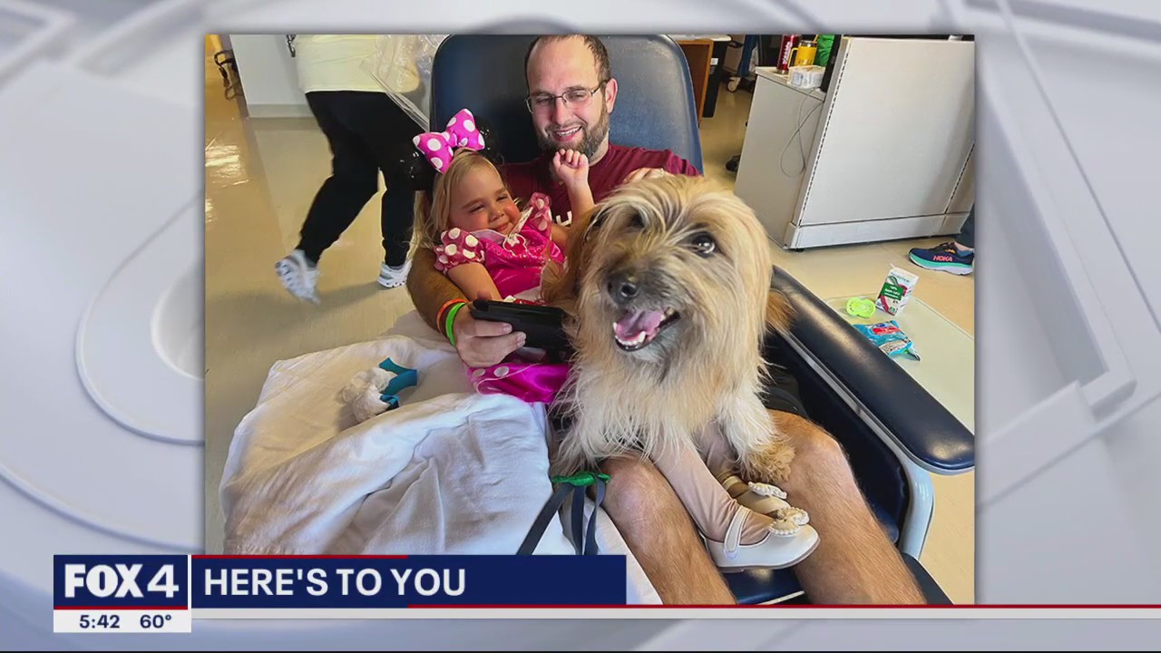 Here's To You: Therapy Dog at Children's Hospital
