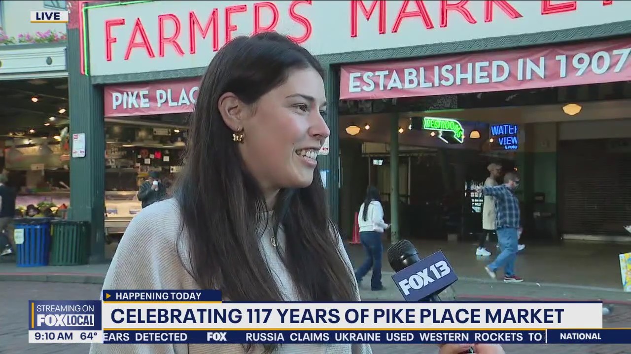 Pike Place Market celebrates 117th birthday | FOX 13 Seattle
