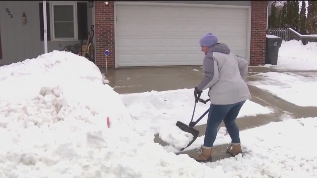 Doctor's advice on staying safe while shoveling heavy snow