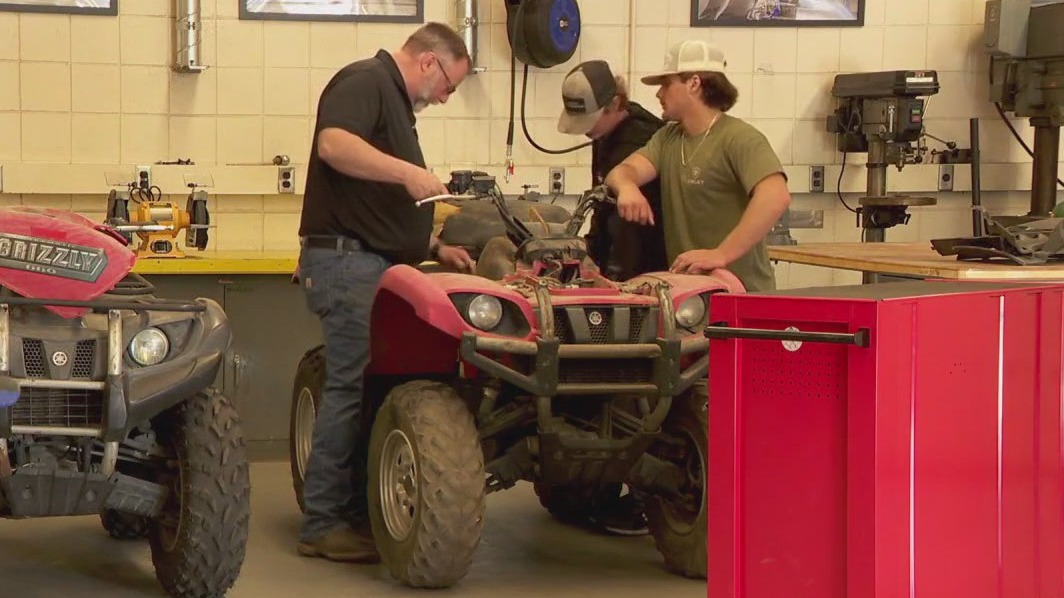 Shop teacher trains students for careers