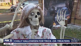 Chilly Halloween for trick-or-treaters