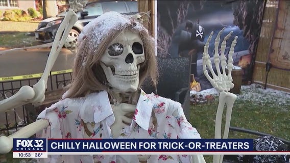 Chilly Halloween for trick-or-treaters